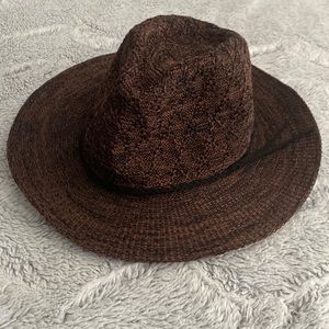 COPY - NWT Brown/Black Free People Brimmed Hat Boho